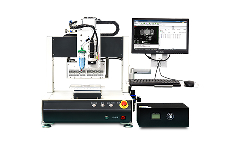 三轴UV固化视觉点胶机