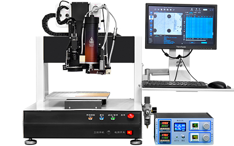 CCD三轴视觉热熔胶点胶机
