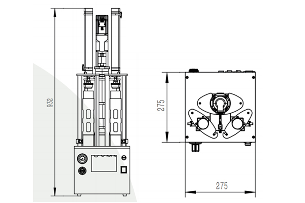 300CC 双桶螺杆泵