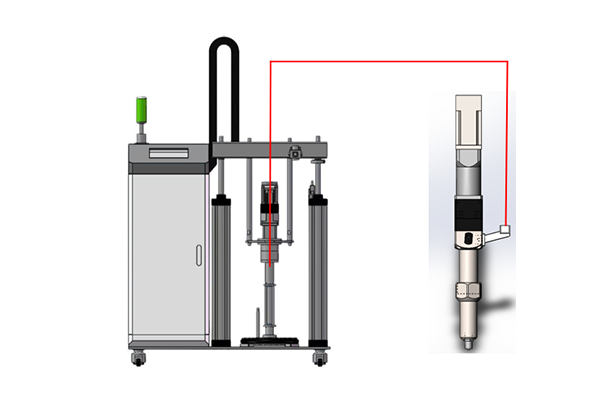 螺杆供料泵+单组分螺杆阀涂胶系统YP50-MV6000
